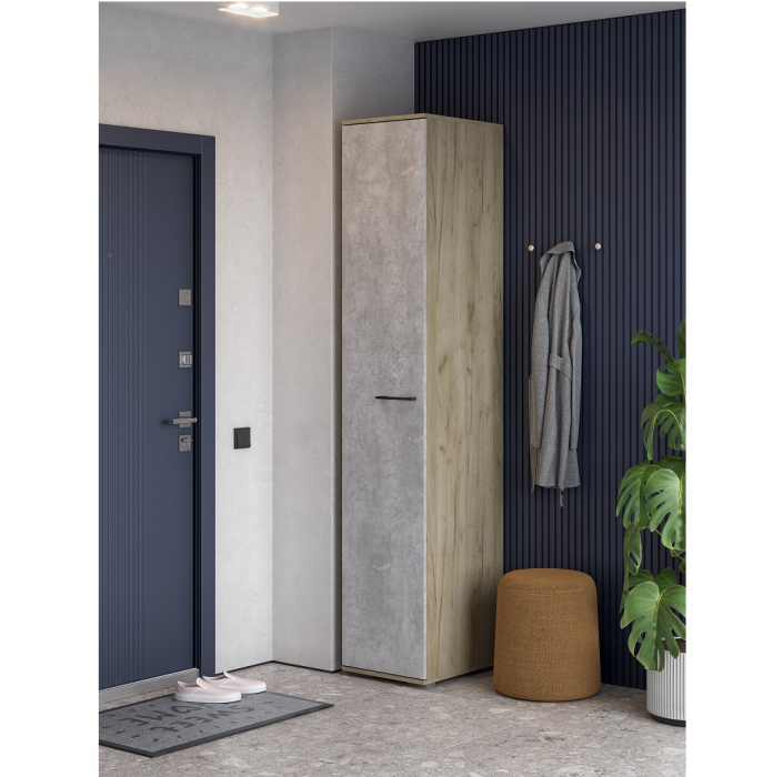 Шкафы одностворчатые, Шкаф-пенал Бостон ШК-400