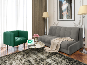 Кресло тканевое Рио, велюр