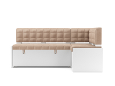 Кухонные уголки, Диван угловой кухонный Ганновер (Микровелюр) 176х82х104 см