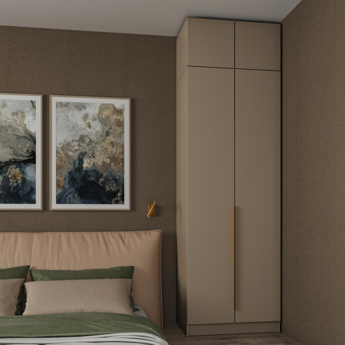 Шкафы распашные, Шкаф Голд Бостон+антресоль 800