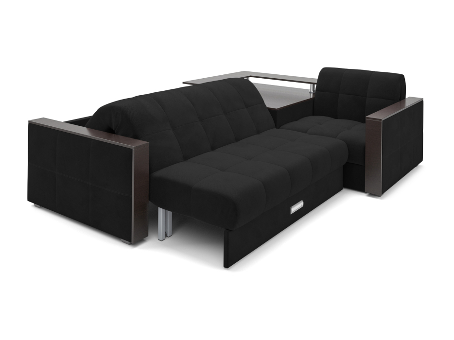 Диваны угловые в гостиную, Диван угловой Прага НПБ Велюр