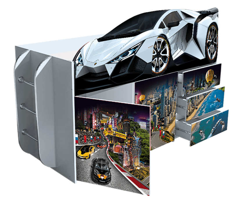 Кровати-чердаки, Кровать детская ЧЕРДАК СПОРТ 4.0