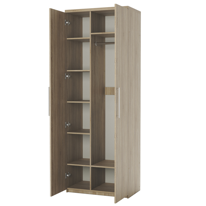 Для одежды, Шкаф комбинированный Мелодия МК-22 90х60