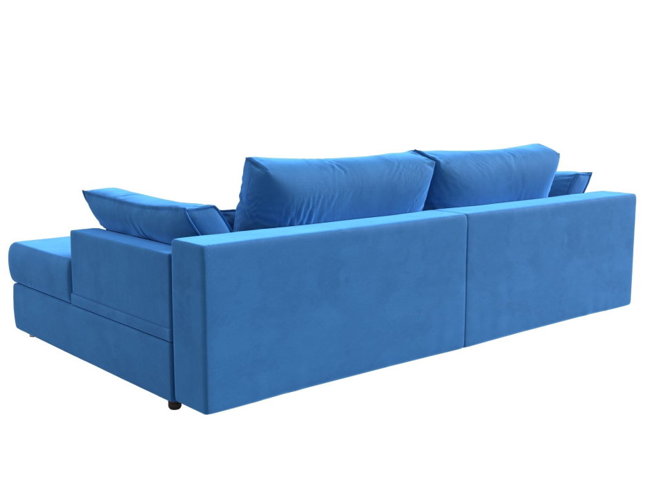 Диваны угловые в гостиную, Угловой диван Пекин угол правый, велюр