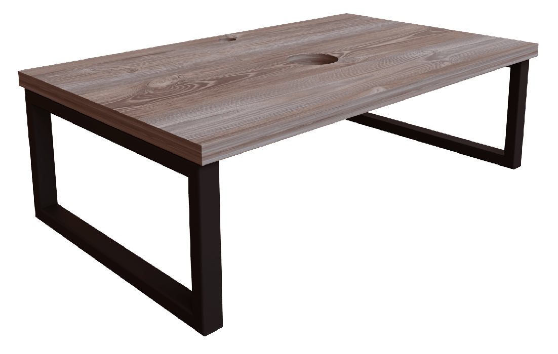 Тумбы в ванную комнату, Столешница для ванной 1Marka GRUNGE LOFT 100 