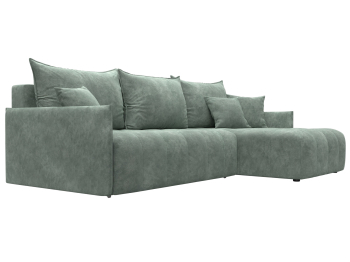 Диван угловой Лига-054 НПБ угол универсальный, велюр BRUT