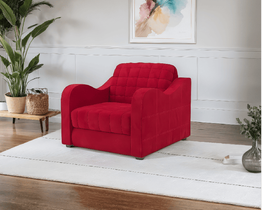 Кресла-кровати, Кресло-кровать аккордеон Барон №4 НПБ Микровелюр