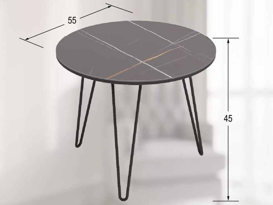 Журнальные столики, Стол журнальный РИД Glass 430