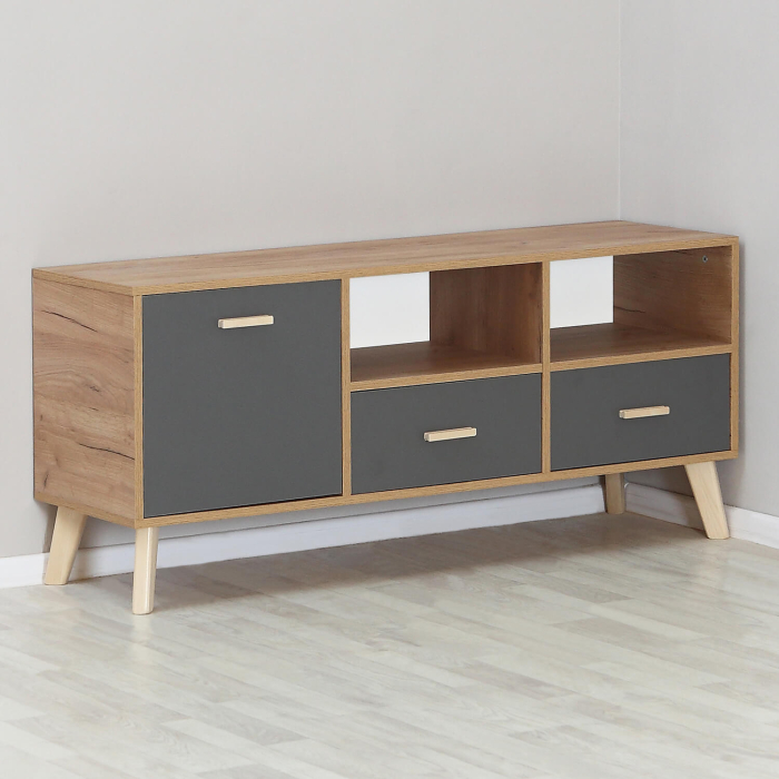 ТВ-тумбы, Тумба ТВ 1280х400х570 Скандик