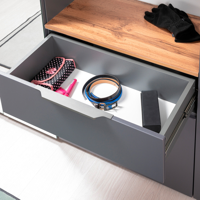 Прихожие, Тумба для обуви с пеналом Октава.