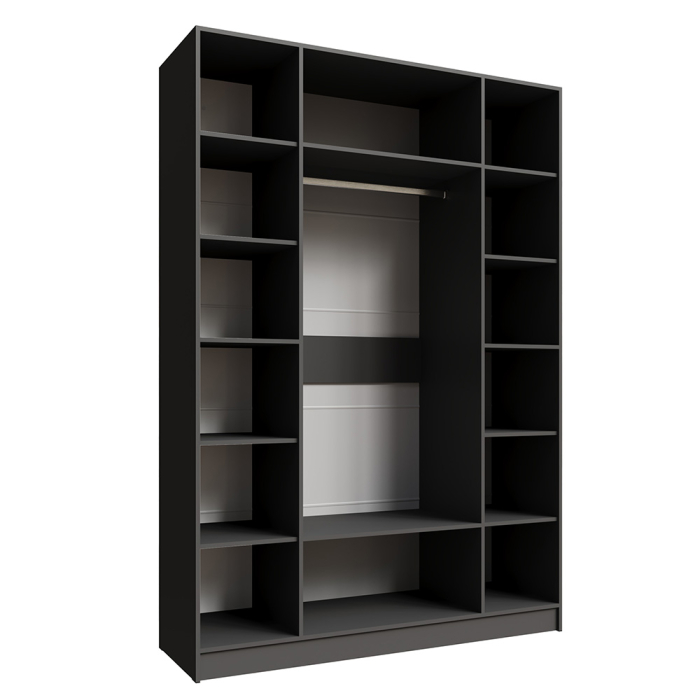 В спальню, Распашной шкаф с зеркалом 160 Мадрид