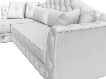 Диван угловой Артис левый угол, экокожа