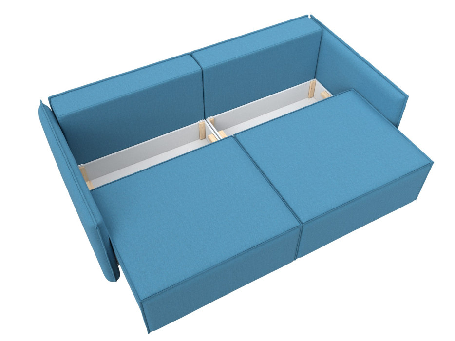 Диваны еврокнижки, Диван прямой Либерти, рогожка Амур