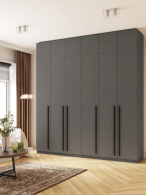 Шкафы распашные, Шкаф распашной 6-ти дверный с антресолью София 2600х2400х520 мм