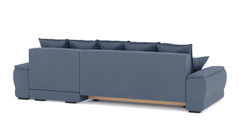 Диван-кровать угловой Нордвикс ПБ, велюр