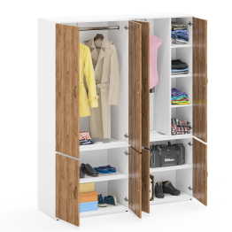 Два мебельных шкафа Лидер-8 МД 19Б и МД 20Б