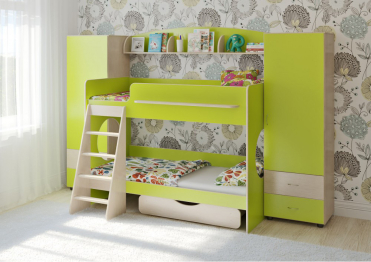 Двухъярусная кровать Л-25.6