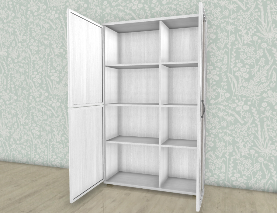 Шкафы двухстворчатые, Модульная система Карина Шкаф ШК-1081