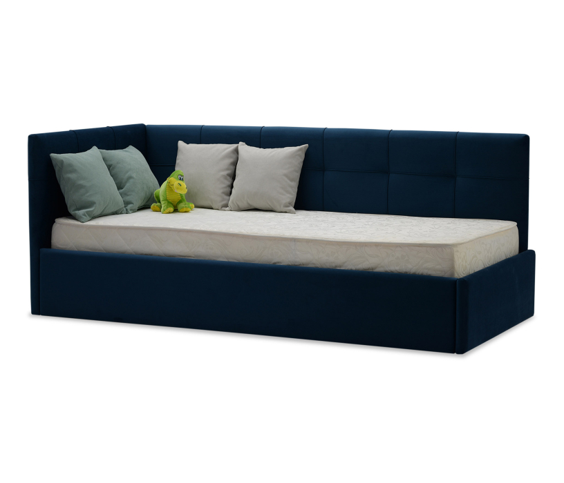 Мягкая кровать, Односпальная кровать детская КЕЛСО_1, 90х200 см