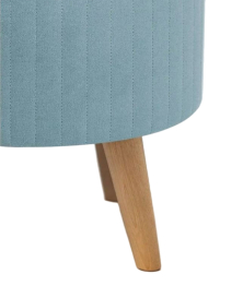 А-1 Пуф круглый стеганный (на ножках)