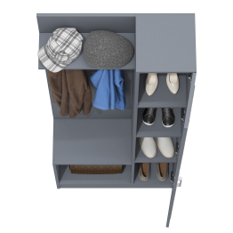 Прихожая с зеркалом в маленькую прихожую РВК Камелия-8