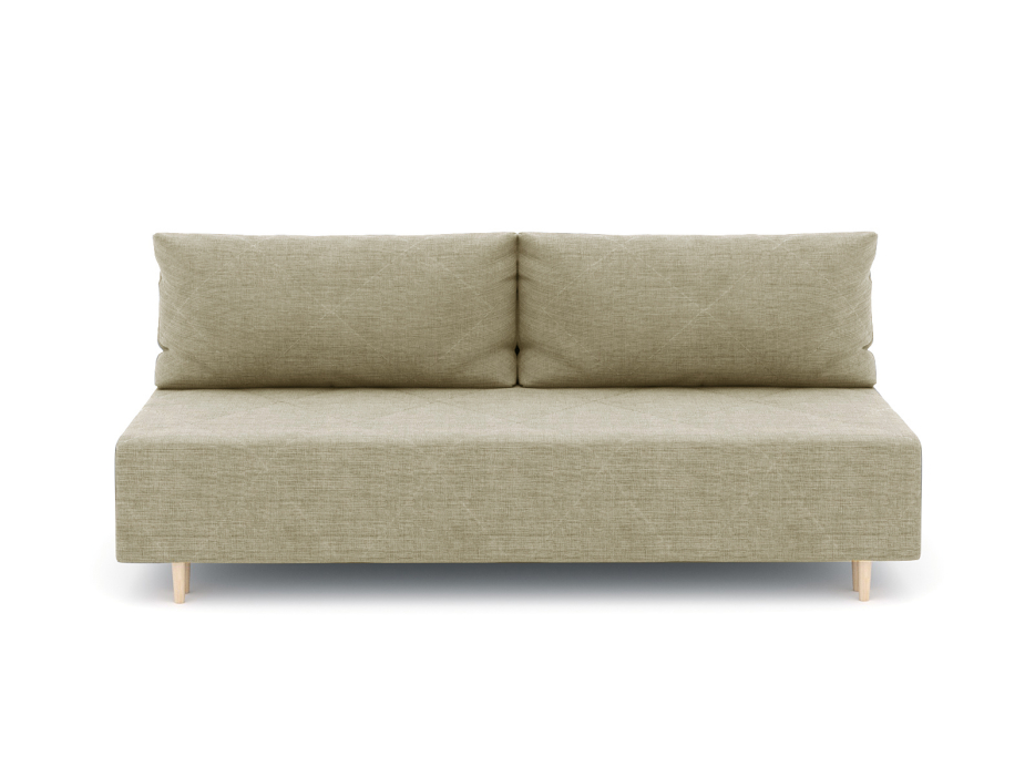 Диваны еврокнижки, Диван-кровать Милли без подлокотников, рогожка