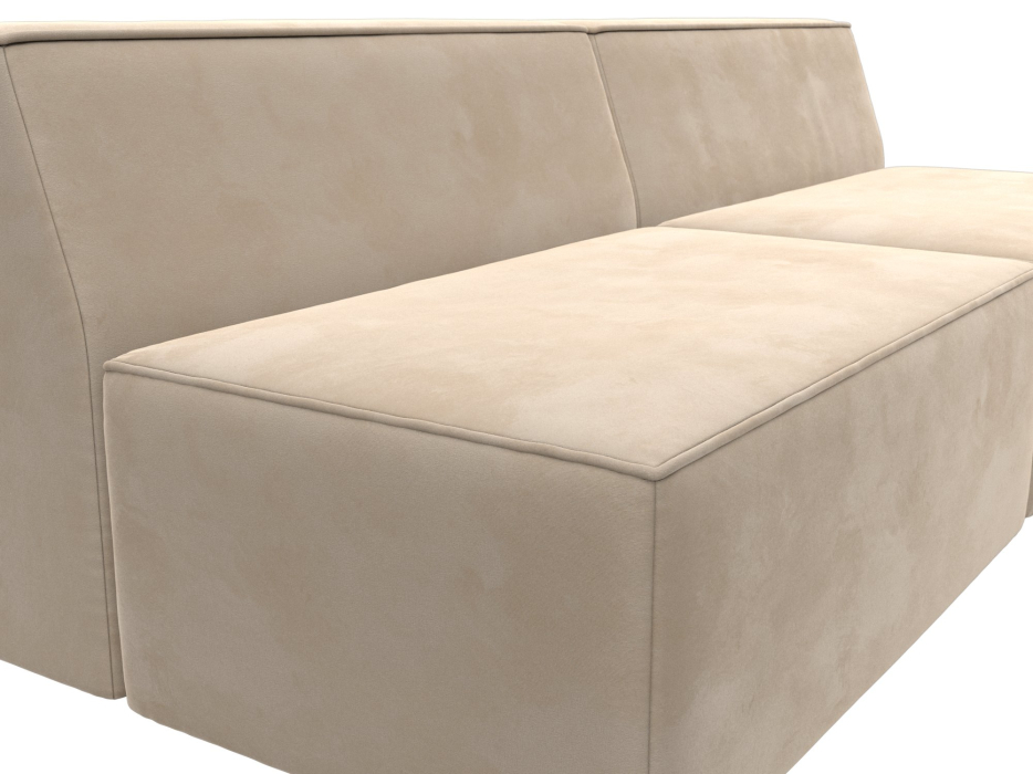 Диваны кровати со спальным местом, Прямой модульный диван Монс, Велюр