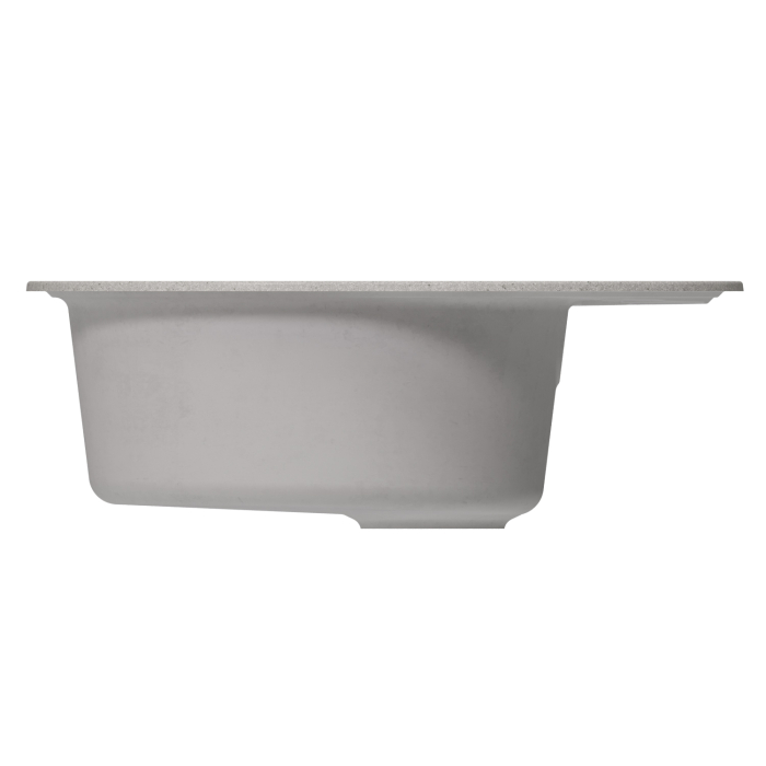 Кухонные мойки, Мойка ML-GM17 овальная с крылом, 580*470*180мм NEW*