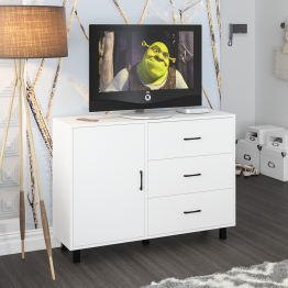 Комод-тумба три ящика и дверка РВК 122-1204