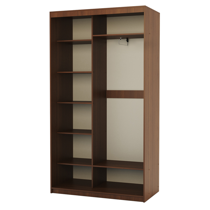 Шкафы-купе 2-х дверные, Шкаф-купе 2-х дверный Эконом 100х45х200