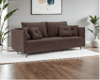 Диван прямой Вашингтон тик-так (Велюр)