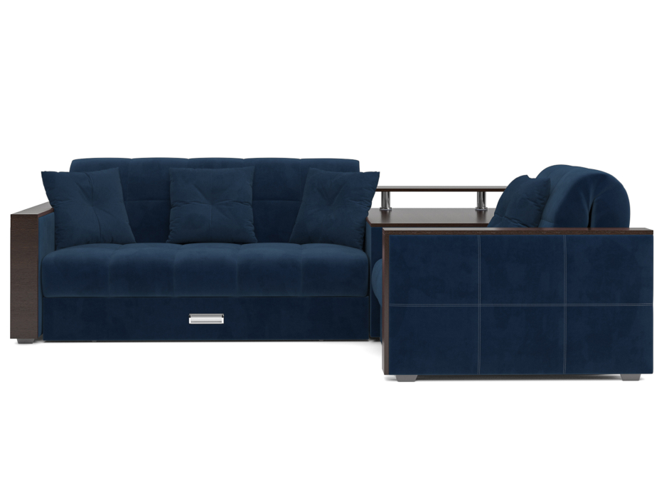 Диваны угловые в гостиную, Диван угловой Прага (Велюр)