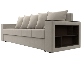 Диван прямой Дубай Лайт, микровельвет