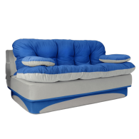 Дизайнерские диваны для гостиной, Бескаркасный диван-кровать Клиффорд 1950*930 мм велюр