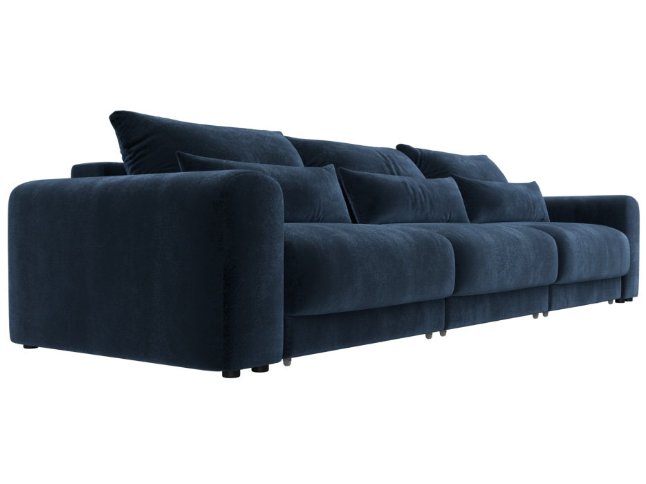 Диваны еврокнижки, Диван прямой Лига-056 НПБ Лонг, велюр TOWER