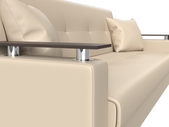 Прямой диван книжка Сенатор, экокожа