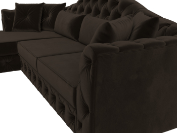 Диван угловой Артис левый угол, микровельвет