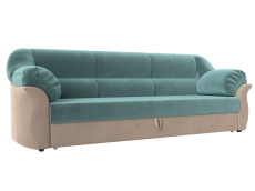 Диваны кровати со спальным местом, Диван прямой Карнелла, велюр