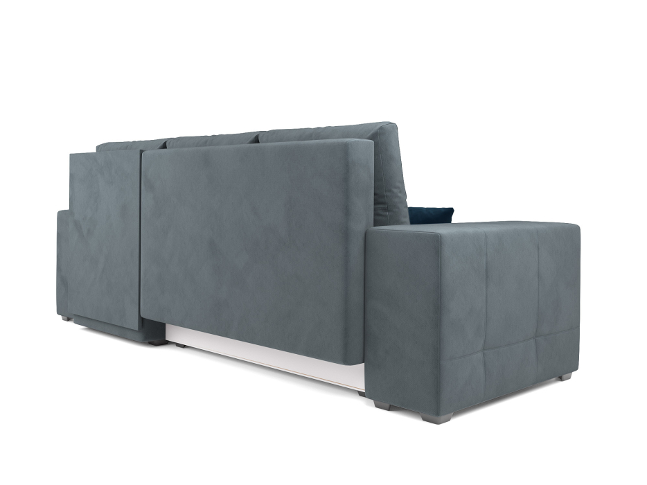 Диваны угловые в гостиную, Диван угловой Монреаль Правый угол (Велюр)