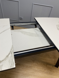 Стол Kenner AA1400 раздвежной, керамика, опоры черные