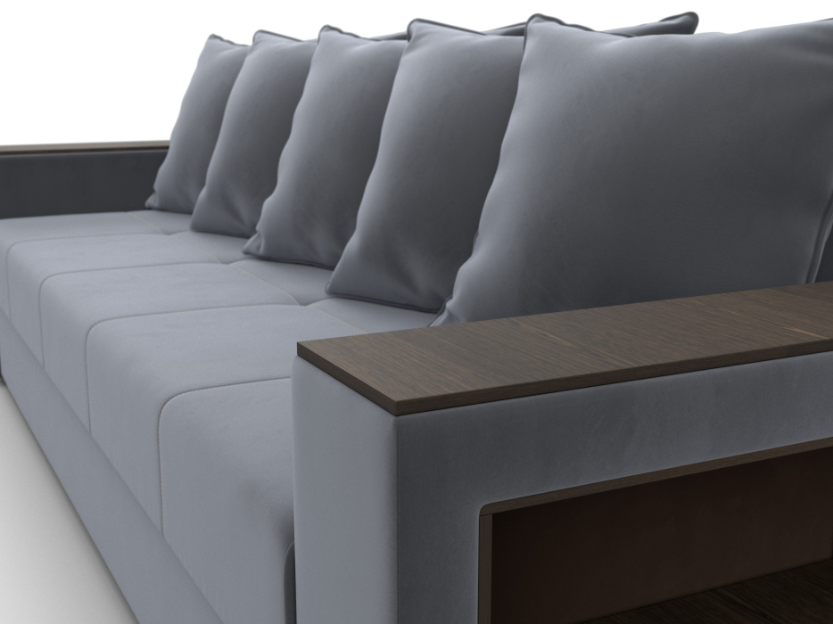 Диваны прямые, Диван прямой Дубай Лайт, велюр