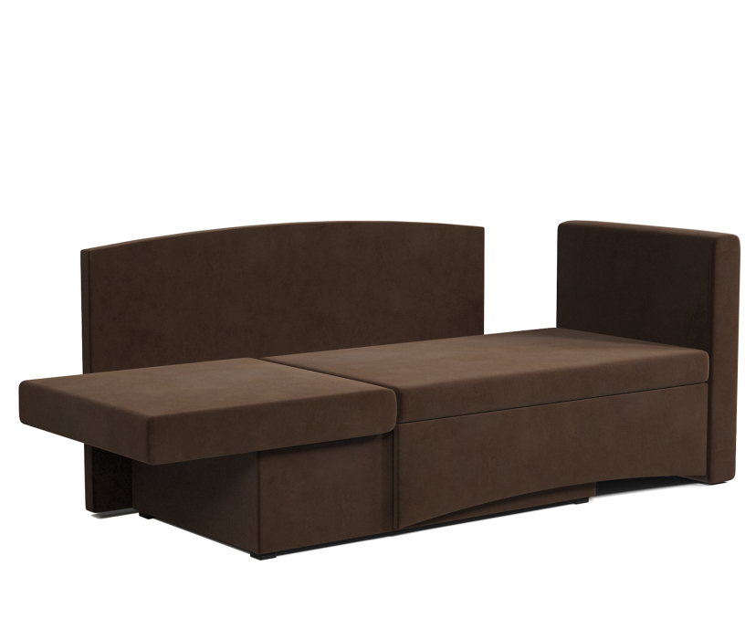 Диваны прямые кухонные, Кушетка Чарли велюр