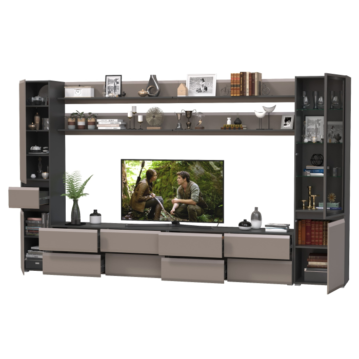 Стенки для гостиной, Сидней мебель для гостиной корпусная № 126