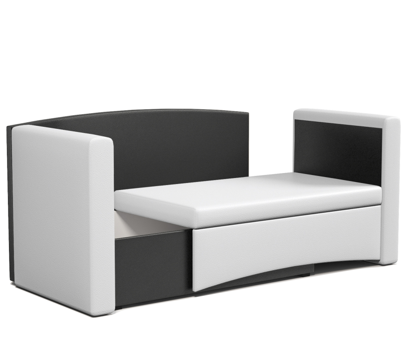 Диваны прямые кухонные, Кушетка Чарли экокожа