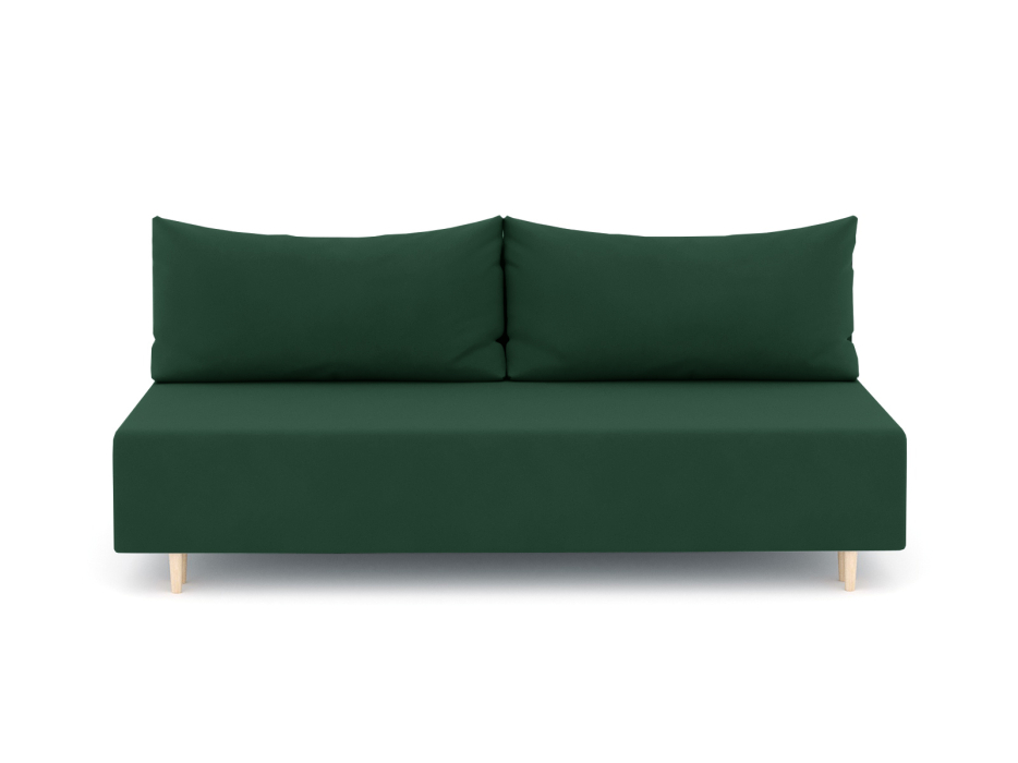 Диваны еврокнижки, Диван-кровать еврокнижка Смайл без подлокотников, велюр