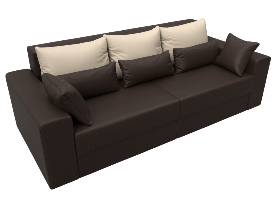 Диваны выкатные, Диван прямой Майами, экокожа