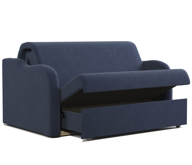 Диваны с ящиком для белья, Диван-кровать Коломбо 120, велюр