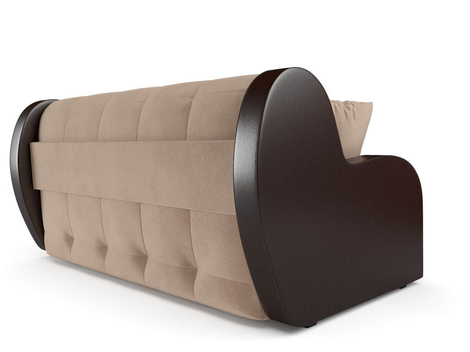 Диваны кровати со спальным местом, Диван аккордеон Барон ППУ 180х200 Микровелюр/Экокожа