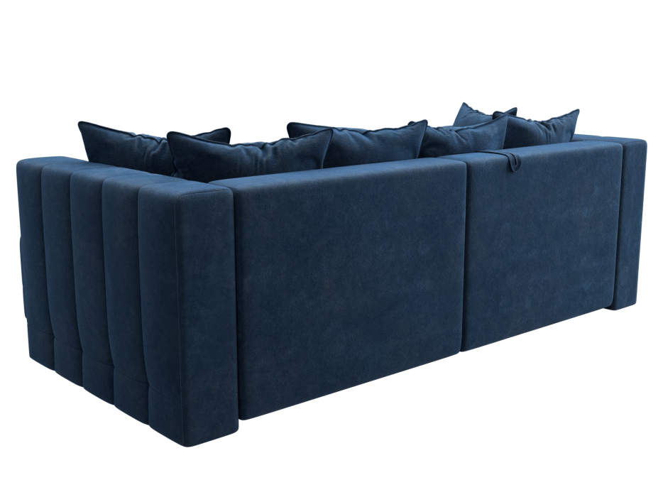 Диваны еврокнижки, Диван угловой Лига-052 НПБ угол универсальный, велюр BRUT