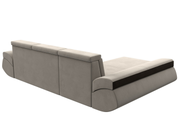 Диван угловой Лига-032 левый угол, микровельвет